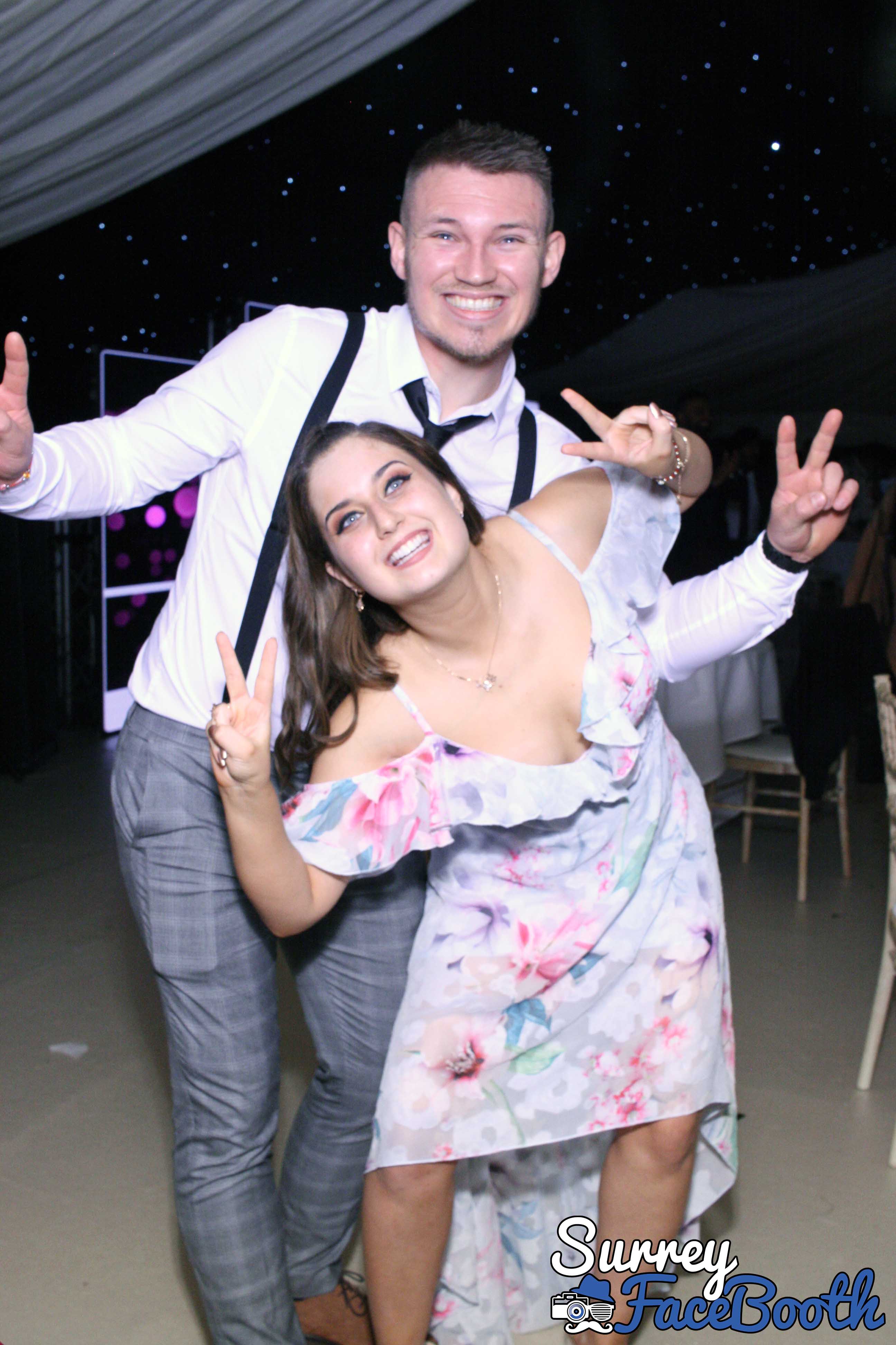 Ravinder & Dominic's Wedding | View more photos from the event at galleries.surreyfacebooth.co.uk/u/Surrey-FaceBooth/Ravinder-Dominics-Wedding